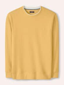 Leicht-Sweatshirt Akaziengelb