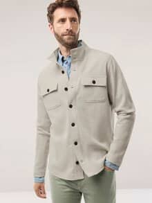 Sweatjacke Natur Melange