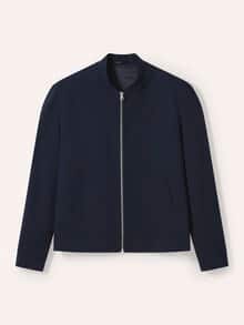 Blouson mit Stehkragen Marine