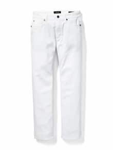 Jeans Sattlerstich White