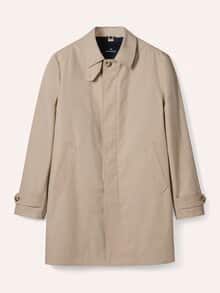Baumwoll Mantel 2 in 1 Beige