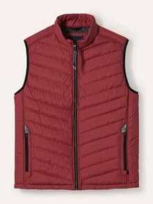 Klima Leichtsteppweste Rot