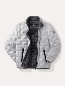 Daunen Steppjacke Ecru