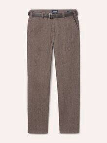 Gürtel-Chino Wool-Look Sand