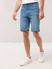 Klima Jeans-Bermudas Bleached