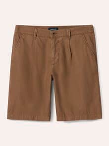 Leinenmix Bermudas Toffee