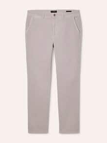 Cordhose aus weicher Baumwolle Offwhite