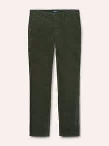 Wärmende Cordhose mit Thermofutter Oliv