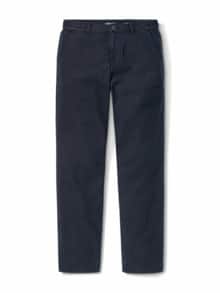 Leinen-Chino Frischekick Marine