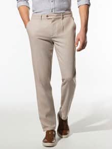 Wohlfühl Leinen-Hose Natur