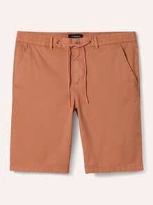 Urlaubs-Bermudas Baumwollstretch Apricot