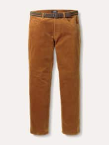 Gürtel-Cord Five-Pocket Maisgelb