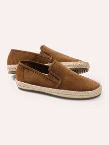 Espadrilles Haselnuss