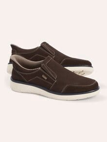 Wasserdichter Slipper mit Easy-In Braun