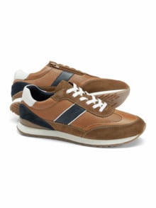 Komfort Perfo Sneaker Cognac
