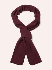 Fleece-Schal Merlot