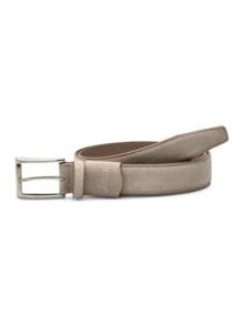Velours-Dehngürtel Beige