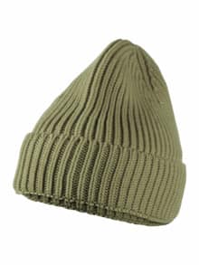 Merino-Mütze Krokogrün
