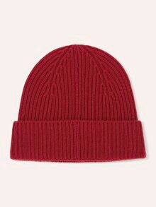 Cashmere Mütze Rot