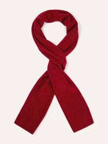Cashmere Schal Rot