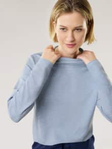 Wellness-Sweaty  Auszeit Jeans Melange