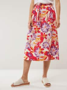 Midirock Leinenmix Multicolor