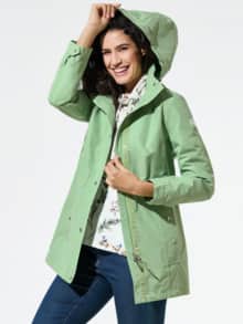 Aquastop Parka Piniengrün