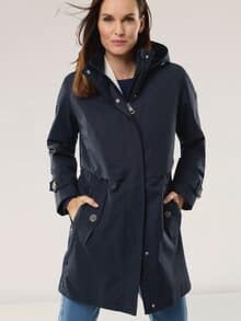 Aquastop Trench Nachtblau