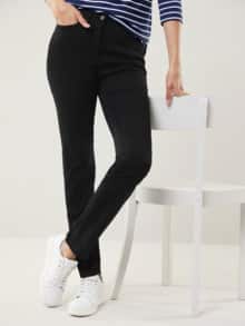 Yoga-Jeans Ultrastretch Feminine F. Black