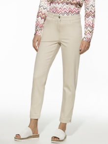 7/8-Jeans Slim-Effekt Sand
