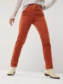 Five Pocket Cordhose Zimt