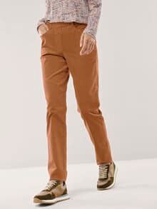 Schlupf Cordhose Toffee