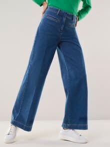 Marlene aus Stretchdenim Midblue
