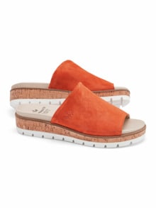 Bequem Pantolette Orange