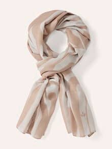 Schal Grafikdruck Sand