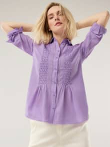 Sommerleicht Tunika Flieder