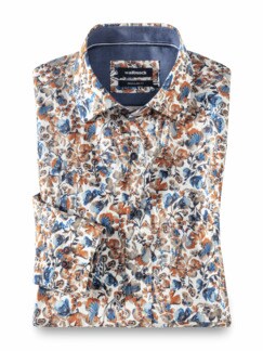 Soft-wash Hemd Indian Summer Druck Multi Detail 1