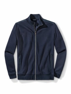 Freizeitjacke Thermo-Fleece Marine Detail 1