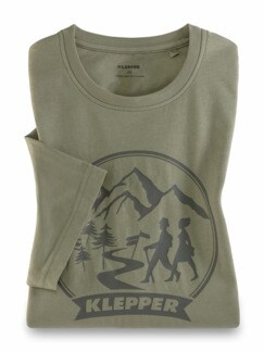 Klepper Wanderlust T-Shirt Khaki Detail 1