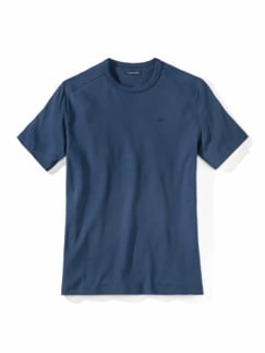 Das zu schade für drunter-Shirt MIttelblau Detail 1