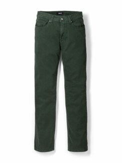Jogger-Jeans Five-Pocket Clubgrün Detail 1