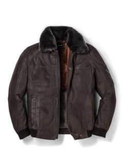 Nubukleder Pilotenjacke Nubukleder Pilotenjacke
