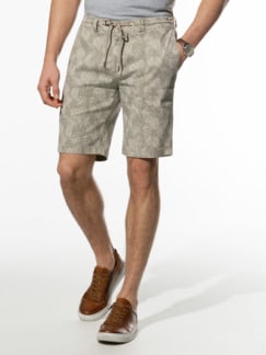 Comfort Leinen-Bermudas