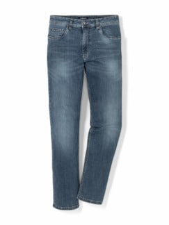Sommer-Jeans T400 Regular Fit Mid Blue Detail 1