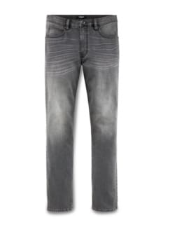 Husky Jeans Five-Pocket Regular Fit Grey Detail 1