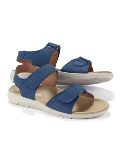 Klett-Sandale Blau Detail 1