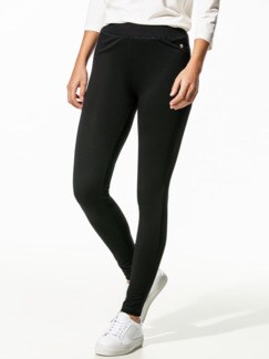 Relax-Leggins Schwarz Detail 1