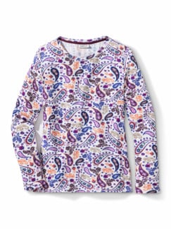 Baumwollshirt Paisley