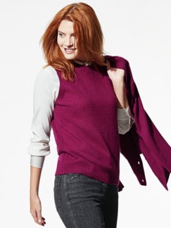 Cashmere-Twinset 3-in-1 Fuchsia Detail 1