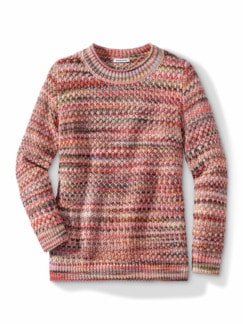 Softcotton-Pullover Farbverlauf